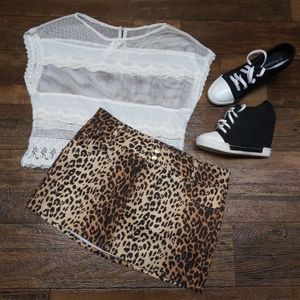 LVLX Animal Print Micro Mini